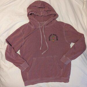 Target Caffeine and Kilos Women's Dusty Rose Pink Hoodie Size S